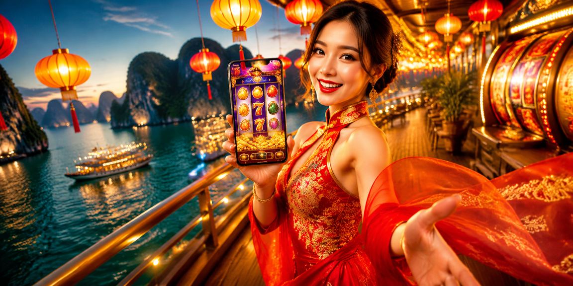 Không gian đèn lồng Hội An về đêm gợi cảm giác thư giãn khi chơi slot game trực tuyến